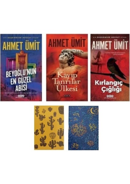 Beyoğlunun En Güzel Abisi - Kayıp Tanrılar Ülkesi-Kırlangıç Çığlığı - 2 Adet Not Defteri Hediye