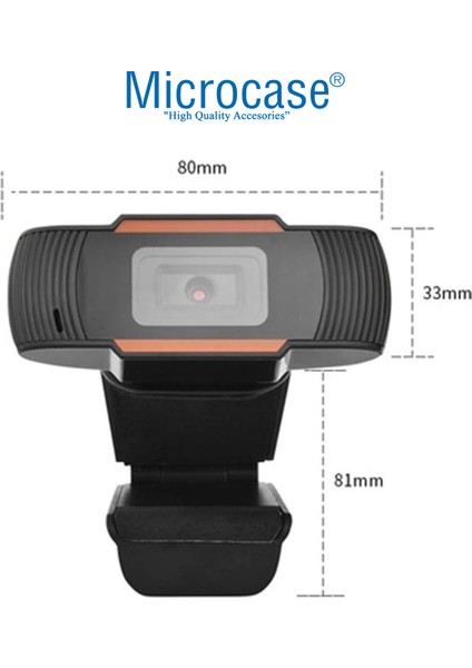 720P 360 Dönerli Mandal Kıskaçlı Hd Webcam Kamera ZR806 - AL5152 fiyatları