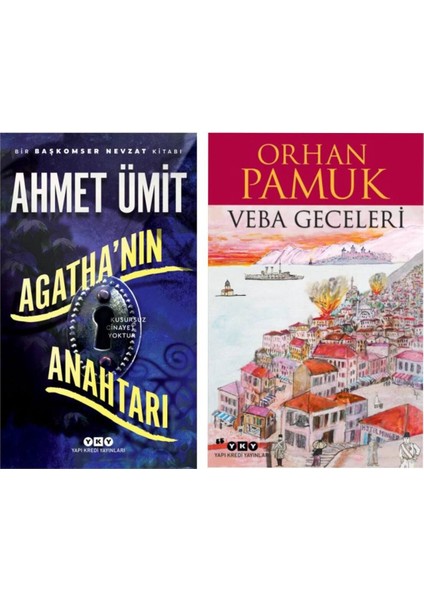Agatha’nın Anahtarı - Veba Geceleri - Orhan Pamuk - Yapı Kredi Yayınları