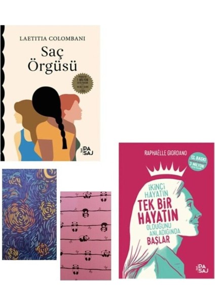 Saç Örgüsü - Ikinci Hayatın Tek Bir Hayatın Olduğunu Anladığında Başlar -Defter Hediye