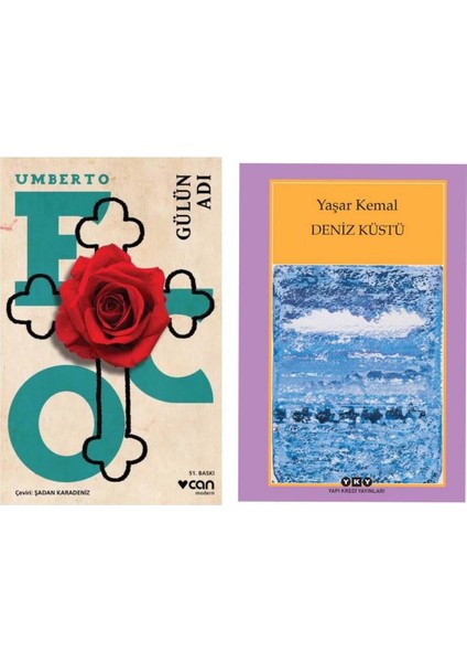 Gülün Adı - Umberto Eco - Deniz Küstü - Yaşar Kemal