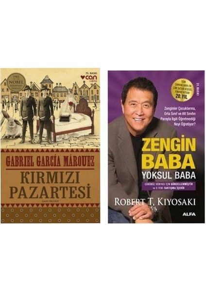 Kırmızı Pazartesi - Gabriel García Márquez - Zengin Baba Yoksul Baba - Robert T. Kiyosaki