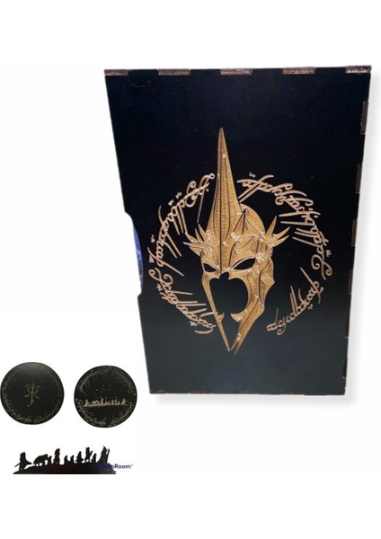 Yüzüklerin Efendisi 3 Kitap Tolkien Özel Tasarım Kutusu Bardak Altlığı Ayracı. Altınyaldız Yoktur. fiyatları