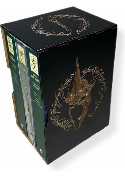 Yüzüklerin Efendisi 3 Kitap Tolkien Özel Tasarım Kutusu Bardak Altlığı Ayracı. Altınyaldız Yoktur. modelleri