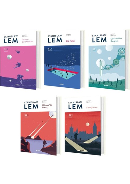 Stanıslaw Lem Iinsanın Bir Dakikası – Kör Talih – Gelecekbilim Kongresi – Dünyada Barış – Soruşturma