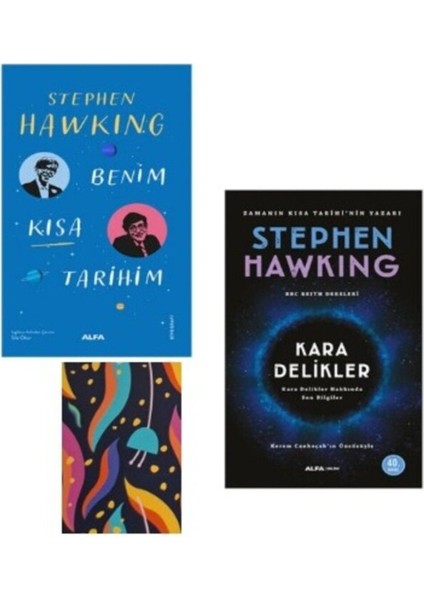 Benim Kısa Tarihim - Kara Delikler (Not Defteri Hediye)