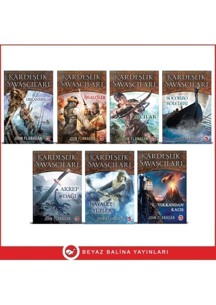 Kardeşlik Savaşçıları Seti 7 Kitap - John Flanagan