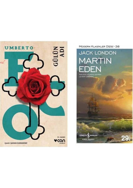 Gülün Adı - Umberto Eco - Martin Eden - Jack London