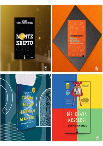 Monte Kripto+Fizik ve Kerevizler+Tanrı Insan Hayvan Makine+Bir Kimya Meselesi : Tom Hillenbrand