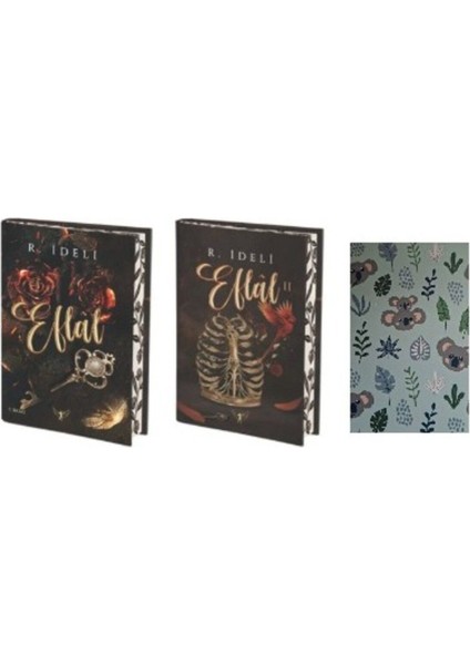 R. Ideli - Eflal 1 - Eflal 2 - Ciltli - Not Defteri Hediye fiyatları