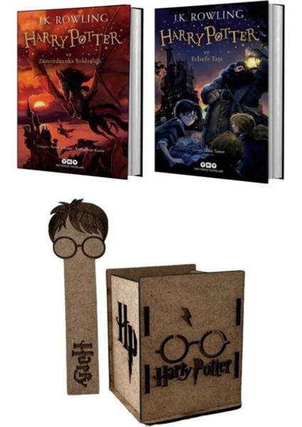 Harry Potter ve Zümrüdüanka Yoldaşharry Potter ve Felsefe Taşı-Harry Potter Kalemlik ve Ayraç Hediye