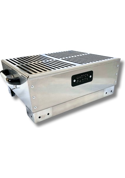 Midi Paslanmaz Çelik Taşınabilir Mangal Barbekü