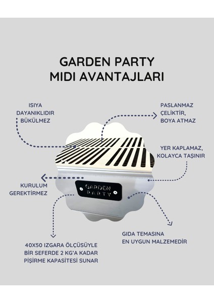 Midi Paslanmaz Çelik Taşınabilir Mangal Barbekü fiyatları