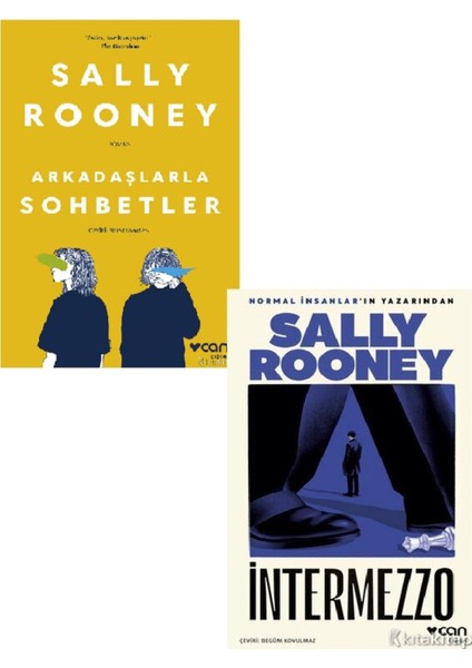Arkadaşlarla Sohbetler - Intermezzo - Sally Rooney 2 Kitap Set
