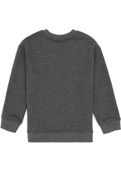 Erkek Çocuk Antrasit Melanj Sweatshirt 50313843-VR081 fiyatları