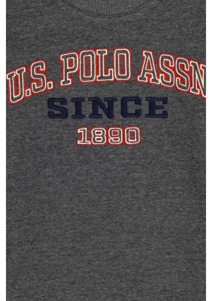 Erkek Çocuk Antrasit Melanj Sweatshirt 50313843-VR081 modelleri