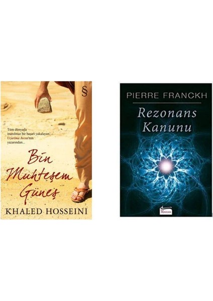Bin Muhteşem Güneş - Khaled Hosseini Rezonans Kanunu - Pierre Franckh