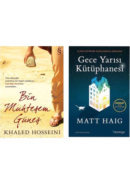Bin Muhteşem Güneş - Khaled Hosseini - Gece Yarısı Kütüphanesi - Matt Haig