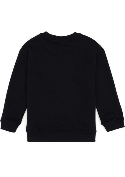 Erkek Çocuk Siyah Sweatshirt 50313843-VR046 fiyatları