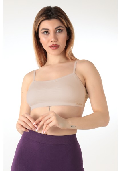 Seamless Ince Ayarlanabilir Askılı Kapsız Büstiyer