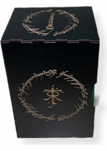 Yüzüklerin Efendisi 3 Kitap Tolkien Özel Tasarım Kutusu Bardak Altlığı Ayracı. Altınyaldız Yoktur. fırsatları