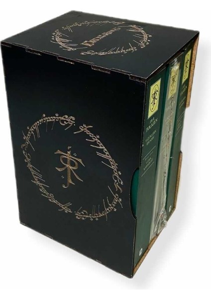 Yüzüklerin Efendisi 3 Kitap Tolkien Özel Tasarım Kutusu Bardak Altlığı Ayracı. Altınyaldız Yoktur. indirimleri