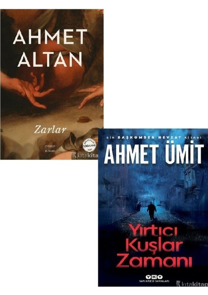 Zarlar - Yırtıcı Kuşlar Zamanı-Ahmet Ümit-Ahmet Altan 2 Kitap