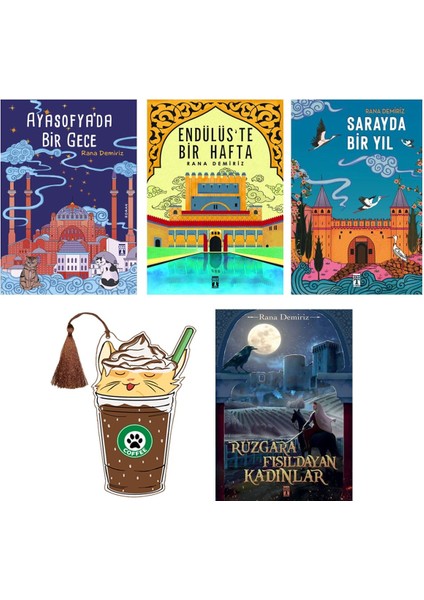 Ayasofyada Bir Gece - Endülüste Bir Hafta - Sarayda Bir Yıl - Rüzgara Fısıldayan -Yrtlmazayraçhediye