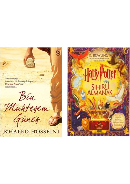 Bin Muhteşem Güneş - Khaled Hosseini - Harry Potter Sihirli Almanak - J. K. Rowling