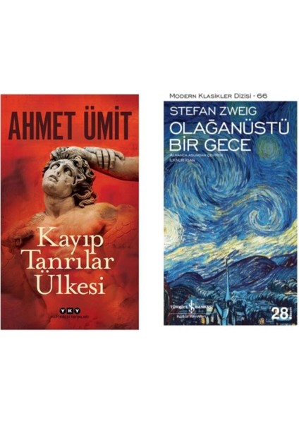 Ahmet Ümit Kayıp Tanrılar Ülkesi - Stefan Zweig Olağanüstü Bir Gece