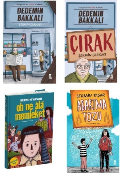 Şermin Yaşar Seti 4 Kitap