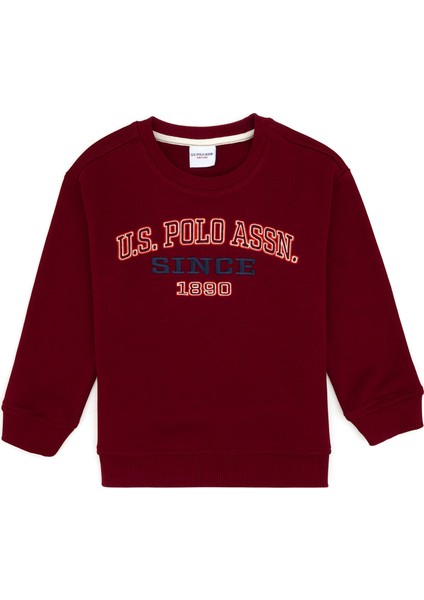Erkek Çocuk Bordo Sweatshirt 50313843-VR014