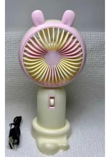Mini Şarjlı Fan – Sessiz & Güvenli – Renkli Taşınabilir Vantilatör fırsatları