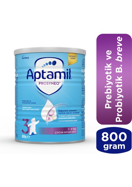 Prosyneo 3 Prebiyotikli Probiyotikli Devam Sütü 800 gr