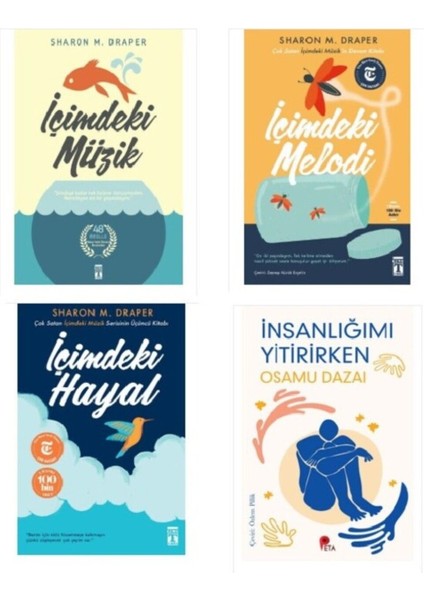Set Içimdeki Müzik - Içimdeki Melodi - Içimdeki Hayal - (Insanlığımı Yitirirken Kitabı Hediye)