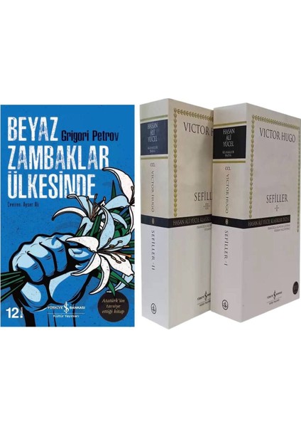 Beyaz Zambaklar Ülkesinde - Sefiller 2 Cilt Takım Victor Hugo