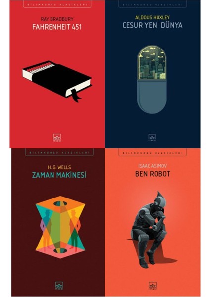 Fahrenheıt 451 – Cesur Yeni Dünya – Zaman Makinesi – Ben Robot