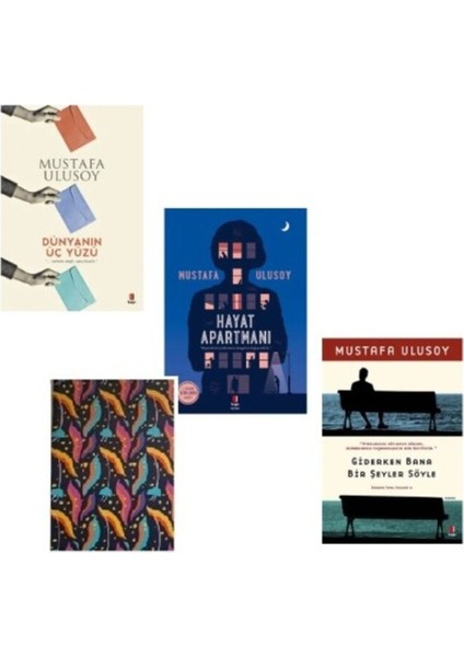 Dünyanın Üç Yüzü - Hayat Apartmanı - Giderken Bana Bir Şeyler Söyle (Not Defteri Hediye)