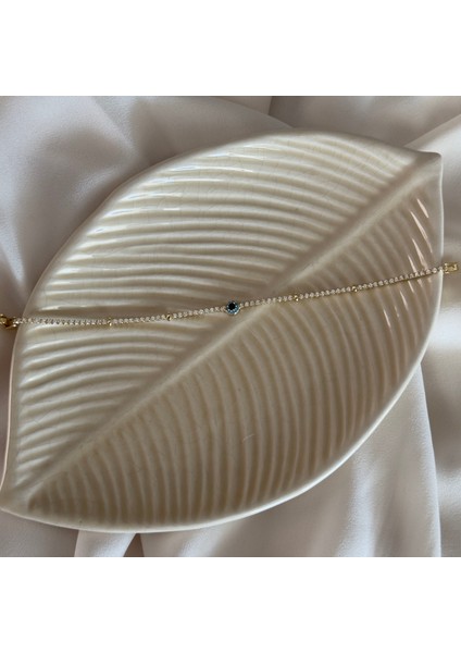 Mavi Taş Detaylı Su Yolu Bileklik fiyatları