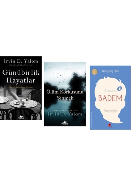 Set Günübirlik Hayatlar - Ölüm Korkusunu Yenmek - (Badem Kitabı Hediye)