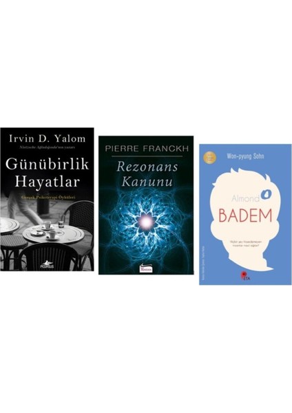Set Günübirlik Hayatlar - Rezonans Kanunu - (Badem Kitabı Hediye)