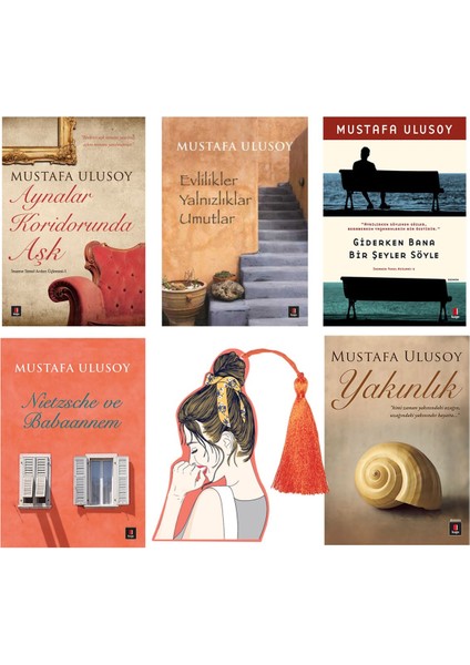 Aynalar Koridorunda Aşk - Evlilikler Yalnızlıklar Umutlar - Yakınlık - Mustafa Ulusoy -5 Kitap Set