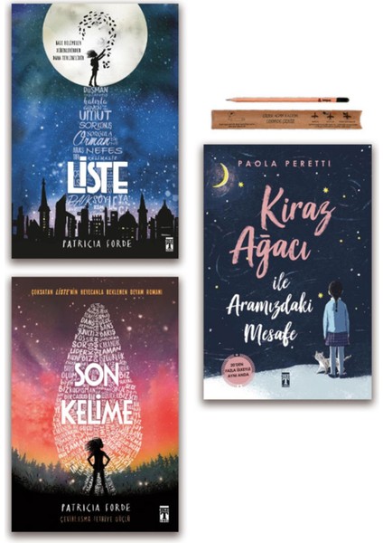 Liste - Son Kelime - Kiraz Ağacı ile Aramızdaki Mesafe Set 3 Kitap
