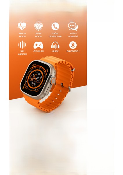 H27 Ultra 3 Akıllı Saat Bluetooth Kulaklık ve 4 Kordon Dahil Süper Set fırsatları