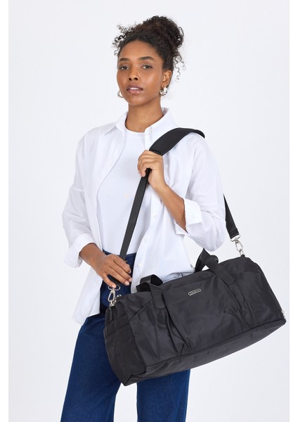 Suya Dayanıklı, Ayarlanabilir Askılı, Ayakkabı Bölmeli, 24,7l Spor Seyahat Çantası CB00802 indirimleri