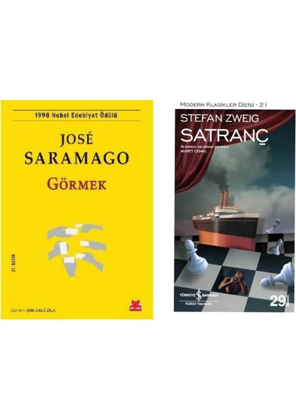 Görmek - Jose Saramago - Satranç - Stefan Zweig