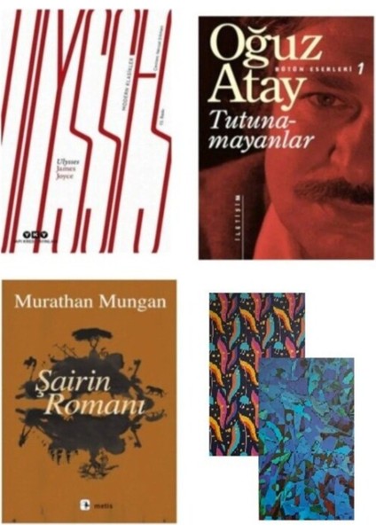 Set Ulysses - Tutunamayanlar - Şairin Romanı - 2 Not Defteri Hediye fiyatları