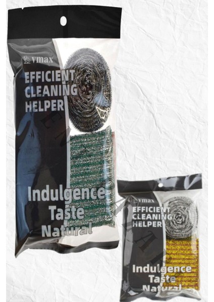 Set 4 Parça Paslanmaz Çelik Bulaşık Temizleme Teli ve Süngeri fiyatları