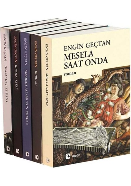 Engin Geçtan Edebiyat Seti 5 Kitap Takım - Hediyeli / Engin Geçtan / / 9796053160747