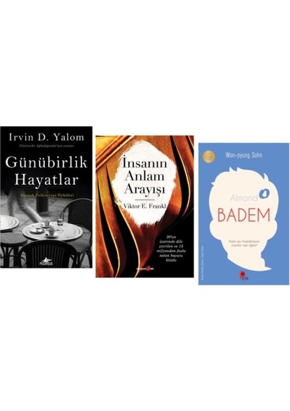 Set Günübirlik Hayatlar - Insanın Anlam Arayışı - (Badem Kitabı Hediye)